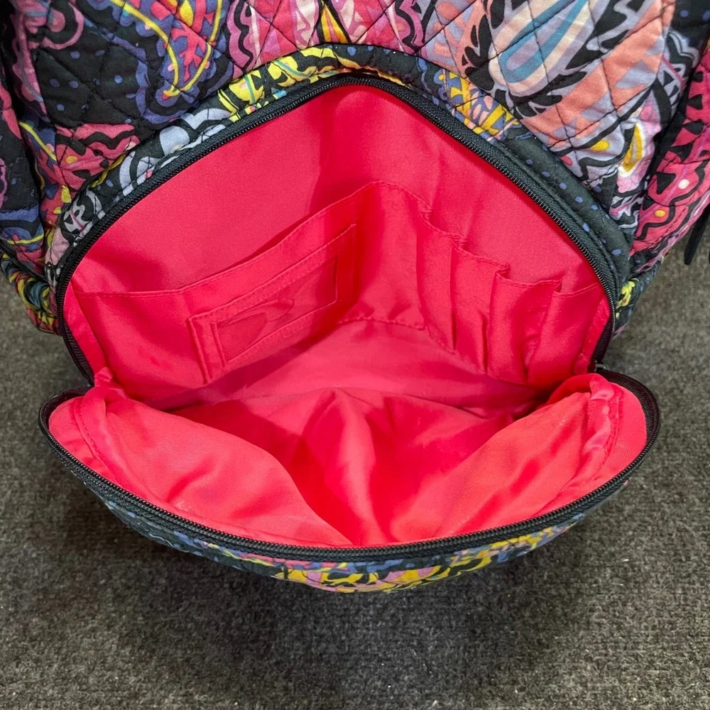 Vera Bradley Twilight Paisley Pattern Travel Bag Lighten Up‎ Essential Backpack